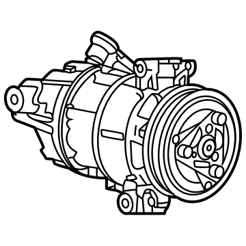 2023 Chevrolet Colorado A/C Compressor - 84948498