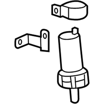 15076931 GM Generator Control Module Coolant Pump Illustration 1 of 1