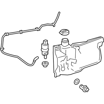 GMC Washer Reservoir - 84991494