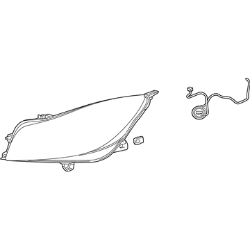 GM 19371096 HEADLAMP KIT,FRT (SERV)