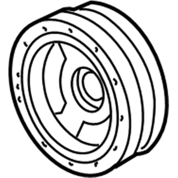 Chevrolet Corvette Harmonic Balancer - 12675717