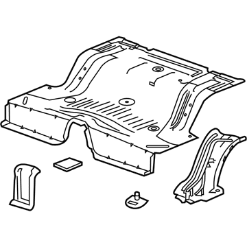 2010 Chevrolet Camaro Floor Pan - 22818754