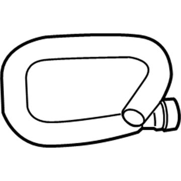 2010 Chevrolet Express Crankcase Breather Hose - 20945528