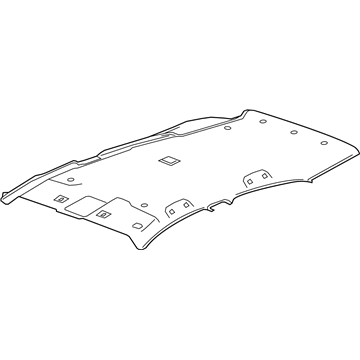 42549046 - Genuine GM Headlining Trim Panel Assembly Titanium