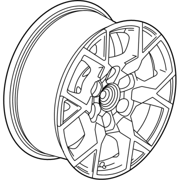 GM 84605417 WHEEL-FRT & RR