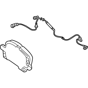 2022 Cadillac CT4 Brake Pad - 85144491