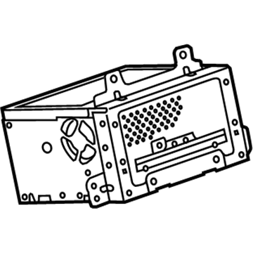 GM 22879332 Radio Assembly, Receiver & Nav Eccn=7A994