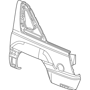GM 15164414 Panel, Body Side Outer 15164414 GM Panel, Body Side Outer Illustration 1 of 1
