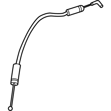 2017 Chevrolet City Express Door Latch Cable - 19317982