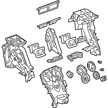 GM 84213709 Case Assembly, A/C Evaporator & Blower