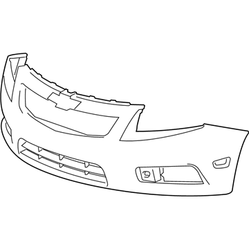 GM 95217520 Front Bumper Cover
