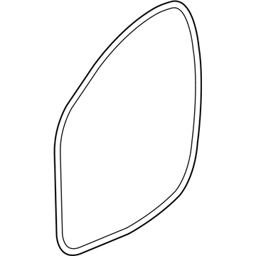 2012 Buick Verano Door Seal - 13259941