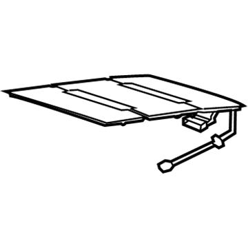 Cadillac Seat Heater Pad - 23232086