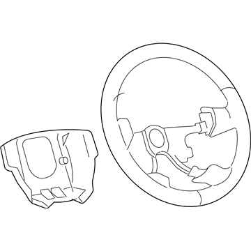 Hummer H3 Steering Wheel - 20794298