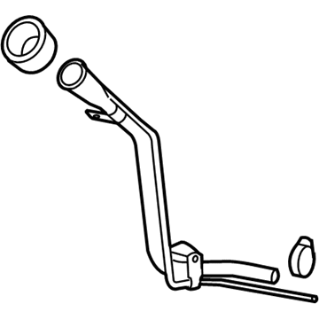 GM Fuel Filler Hose - 93357391