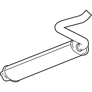 2012 Chevrolet Cruze Muffler - 13410647