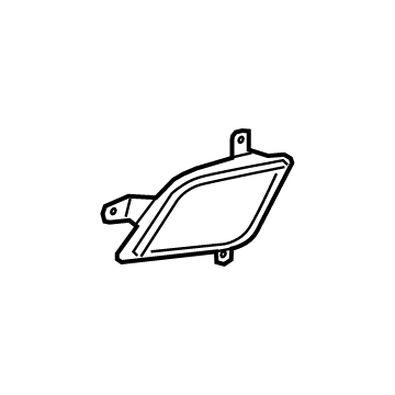 GM Bumper Reflector - 25961816