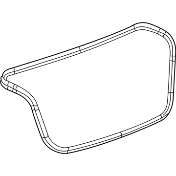 2012 Buick Verano Weather Strip - 23120654