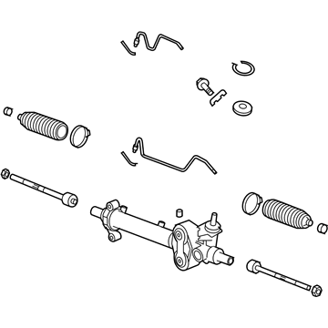 2010 GMC Sierra Rack And Pinion - 19434138