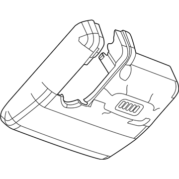 GM 23316899 Cover, Windshield Multifunction Sensor Mount Bracket *Black