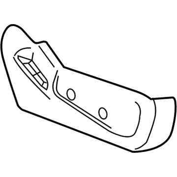 GMC Seat Switch Panel - 23479386