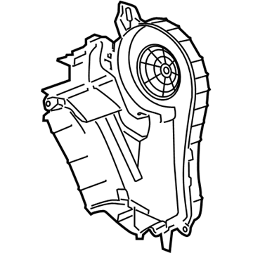 GM 15232210 Case, Auxiliary A/C Evaporator & Blower