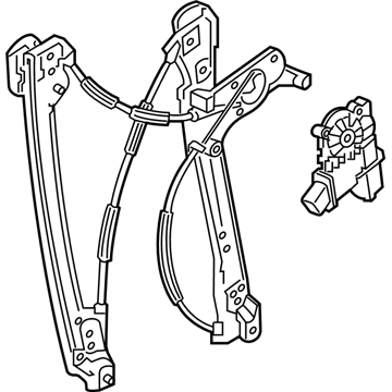 GMC Window Regulator - 85608552