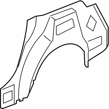 GM 22810643 Panel, Rear Wheelhouse Outer