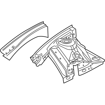 GM 92288853 Panel Assembly, Front Wheelhouse