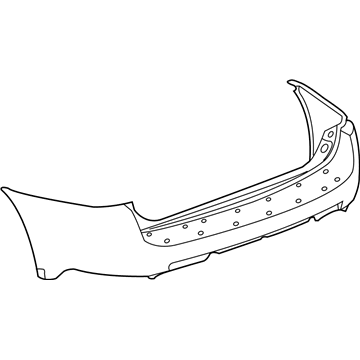 2006 Pontiac Torrent Bumper - 89025791