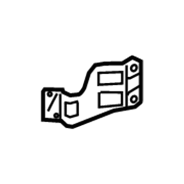 39031349 - Genuine GM Gusset, Front Compartment Inner Side Rail