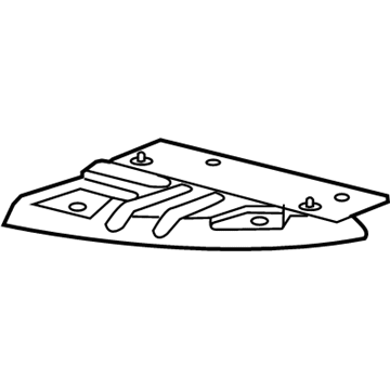 GM 22782945 Shield, Engine Lower Front Splash
