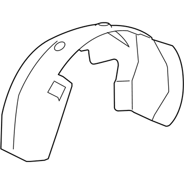 GM 22739800 Liner Assembly, Front Wheelhouse