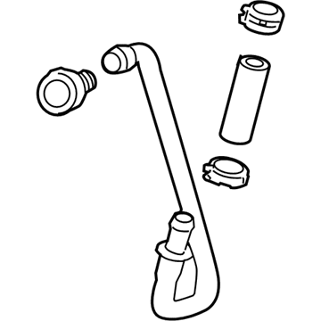 GM Brake Booster Vacuum Hose - 23183114