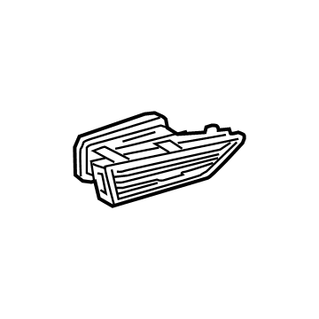 GM 23276334 Outlet Assembly, I/P Otr Air