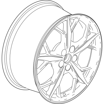 2020 Chevrolet Corvette Spare Wheel - 84600212
