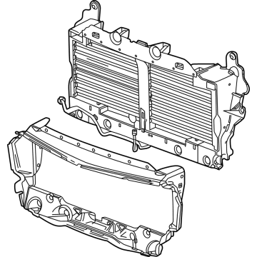 GM 86819925 SHUTTER ASM-FRT BPR