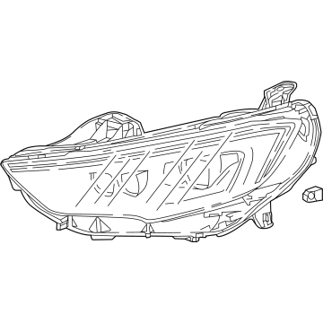 2020 Buick Regal Headlight - 39217215