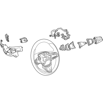 2022 Chevrolet Trailblazer Steering Wheel - 60004707