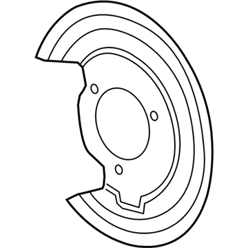 2020 Buick Regal Brake Backing Plate - 84306632