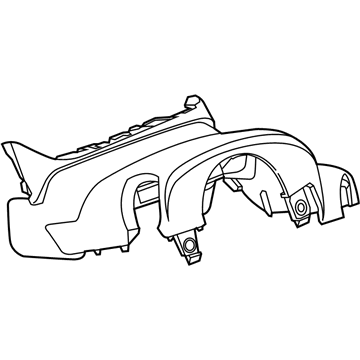 Chevrolet Sonic Steering Column Cover - 42541710
