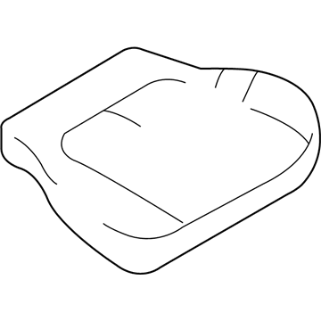 Chevrolet Tracker Seat Cushion Pad - 91174981