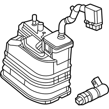 2022 Chevrolet Corvette Vapor Canister - 86798371