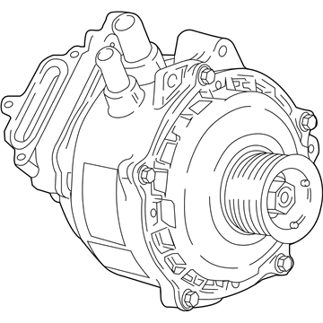 2017 GMC Sierra Alternator - 24287484