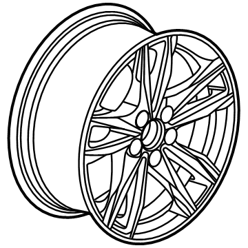 Cadillac CT4 Spare Wheel - 84319210