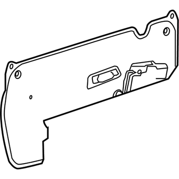 GM 23206743 Deflector Assembly, Front Side Door Water