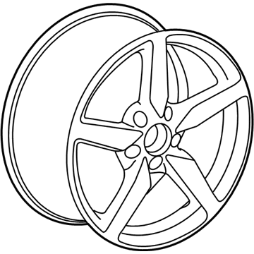 Chevrolet Corvette Spare Wheel - 22959762