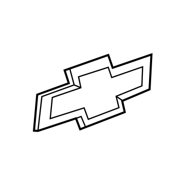 thumbnail image 2 of Genuine GM Front Bumper Bowtie Emblem – Gold Chrome – For Chevrolet Sonic 2012-2017 (95122465) 2 of 5