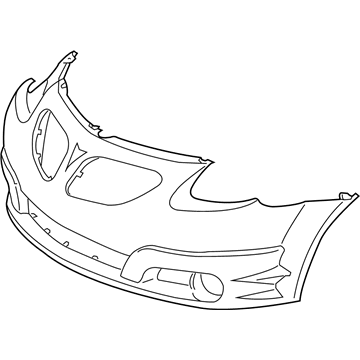 2005 Pontiac Vibe Bumper - 88973374