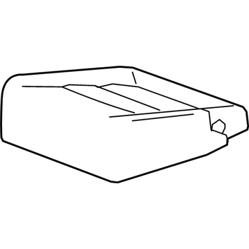 GM 84535105 COVER ASM-R/SEAT CUSH *MAPLE SUGAR